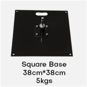 Square Weighted Base 5kg
