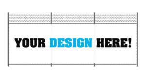 Custom Printed Fence Mesh